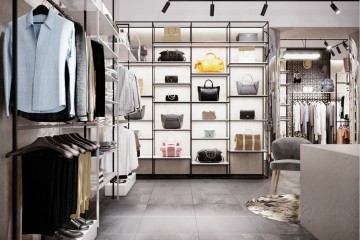  Thiết kế - thi công nội thất SHOP THỜI TRANG